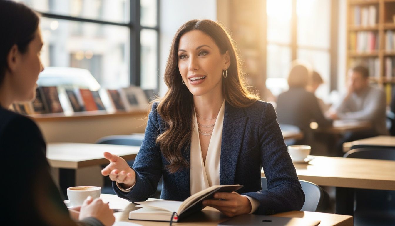 Person journaling priorities to build self-leadership discipline