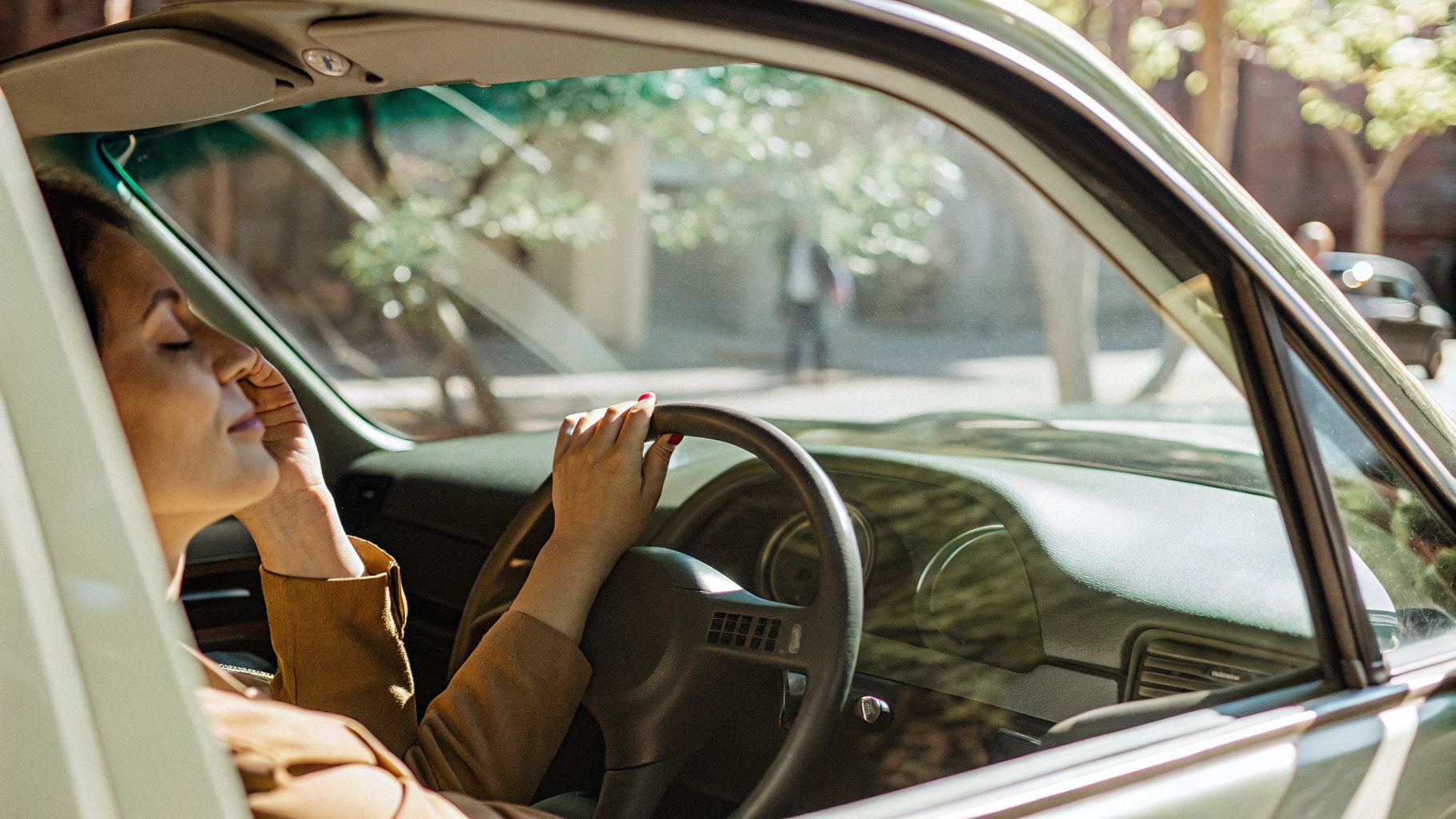 Awareness and change begins with a pause in a parked car before reacting